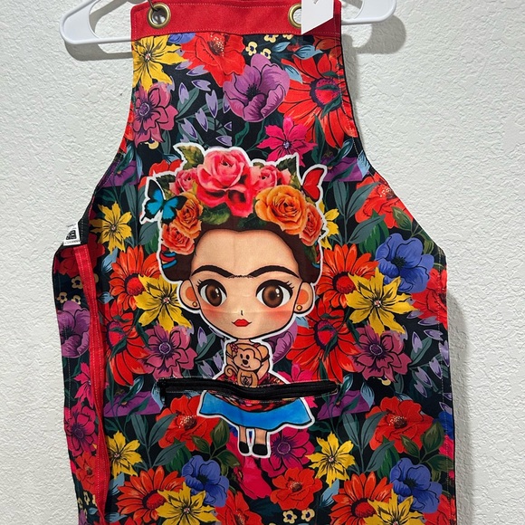 Frida Kahlo Accessories - Colorful Floral Apron Bottoms